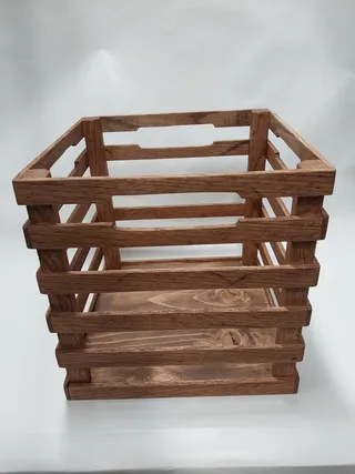 Wood crate