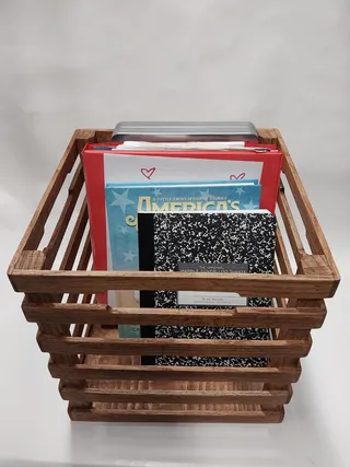 Wood crate