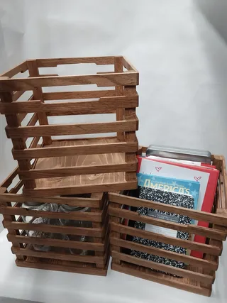 Wood crate