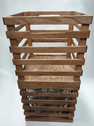 Wood crate