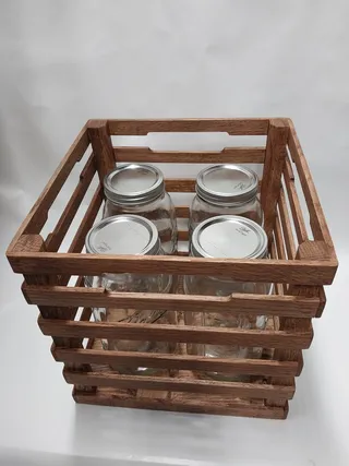 Wood crate