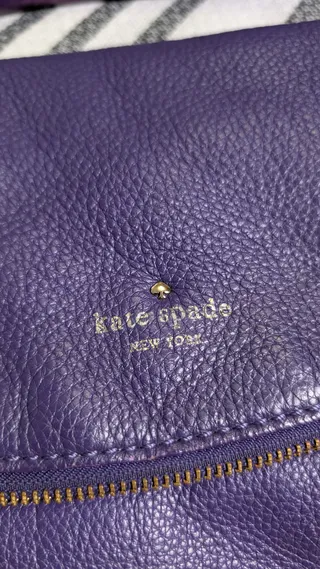 Kate Spade purple purse