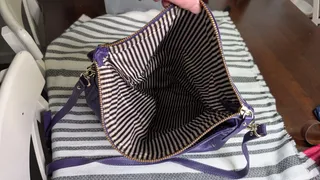 Kate Spade purple purse